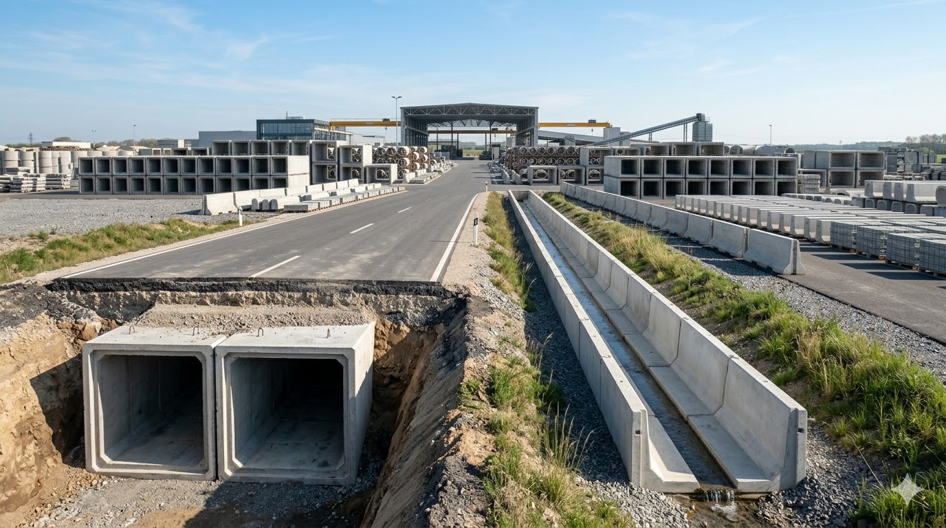 Perbedaan Box Culvert dan U-Ditch