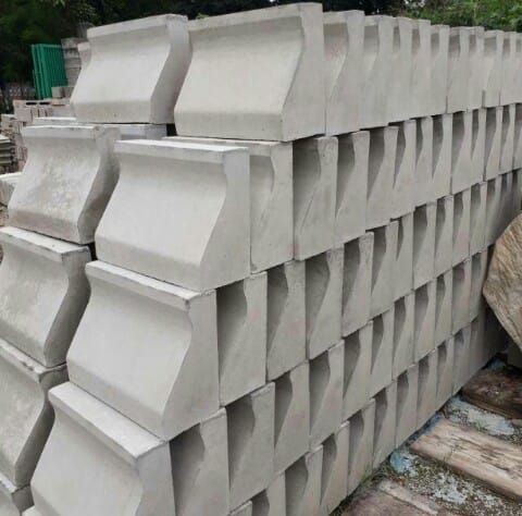 Kansteen Beton Precast SNI – Pembatas Jalan dan Trotoar Tipe B1, B2, Car Stopper